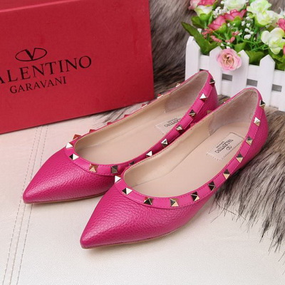 Valentino Shallow mouth flat shoes Women--087
